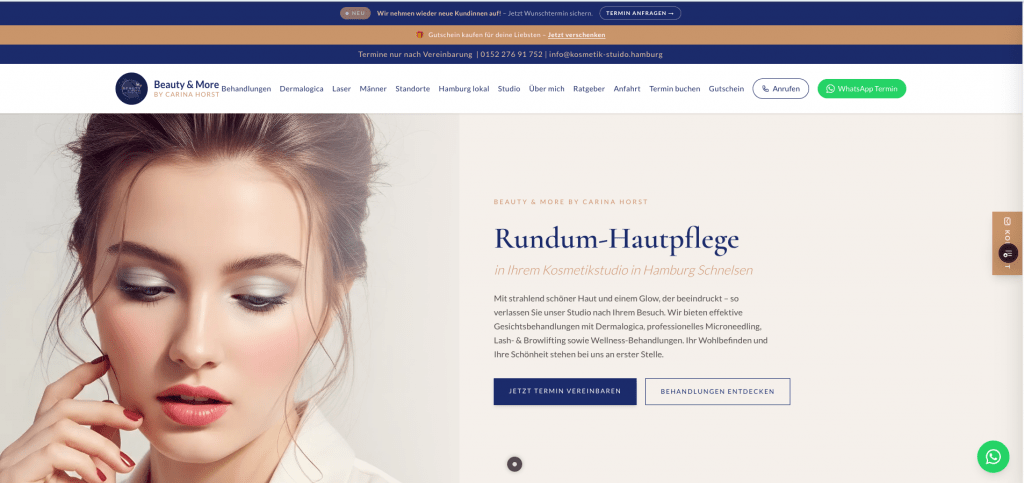 Kosmetikstudio in Hamburg Schnelsen